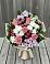 Букет цветов из: Альстромерии, Гвоздики, Розы и Хризантемы в Пашию