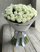 Букет 35 Белых роз в Пашию