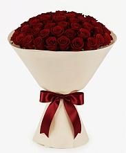 Букет 101 Бордовая роза Блэк Бакарра в Пашию