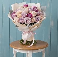 Букет цветов из:  Розы #REPLACE_PRED# Пашию