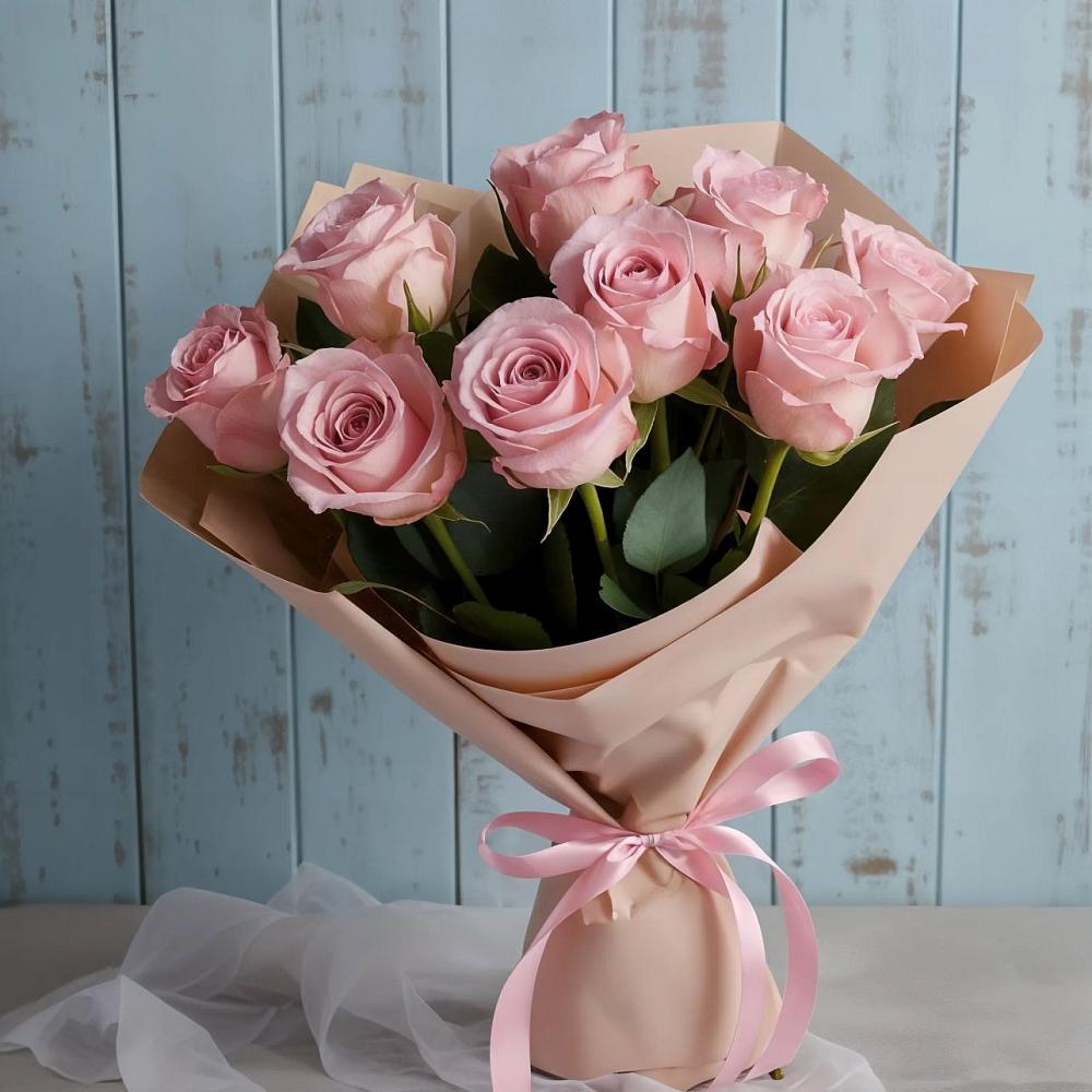 Букет цветов из: Розы в Пашию