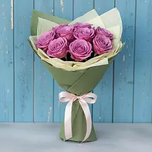 Букет Розы Фёрст Леди в Пашию