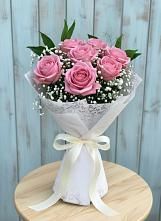 Букет цветов из:  Розы #REPLACE_PRED# Пашию