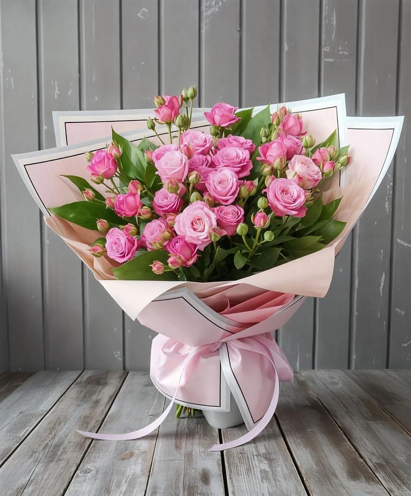 Букет Розовый кустик в Пашию