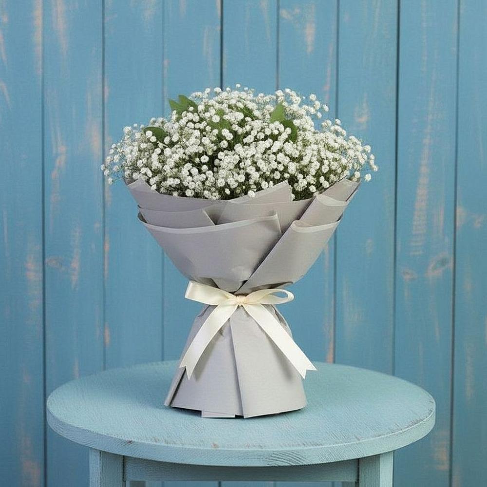 Букет цветов из: Гипсофила в Пашию