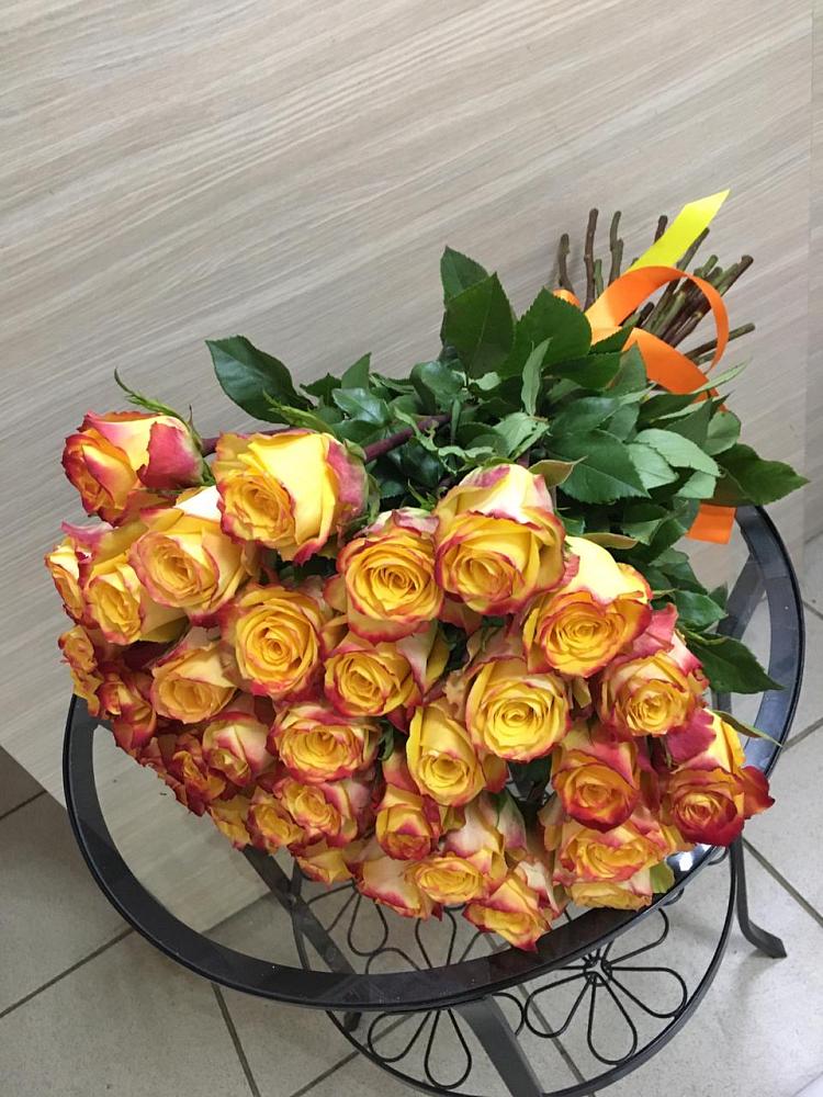 Букет Желтые розы в Пашию