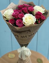 Букет цветов из:  Розы #REPLACE_PRED# Пашию