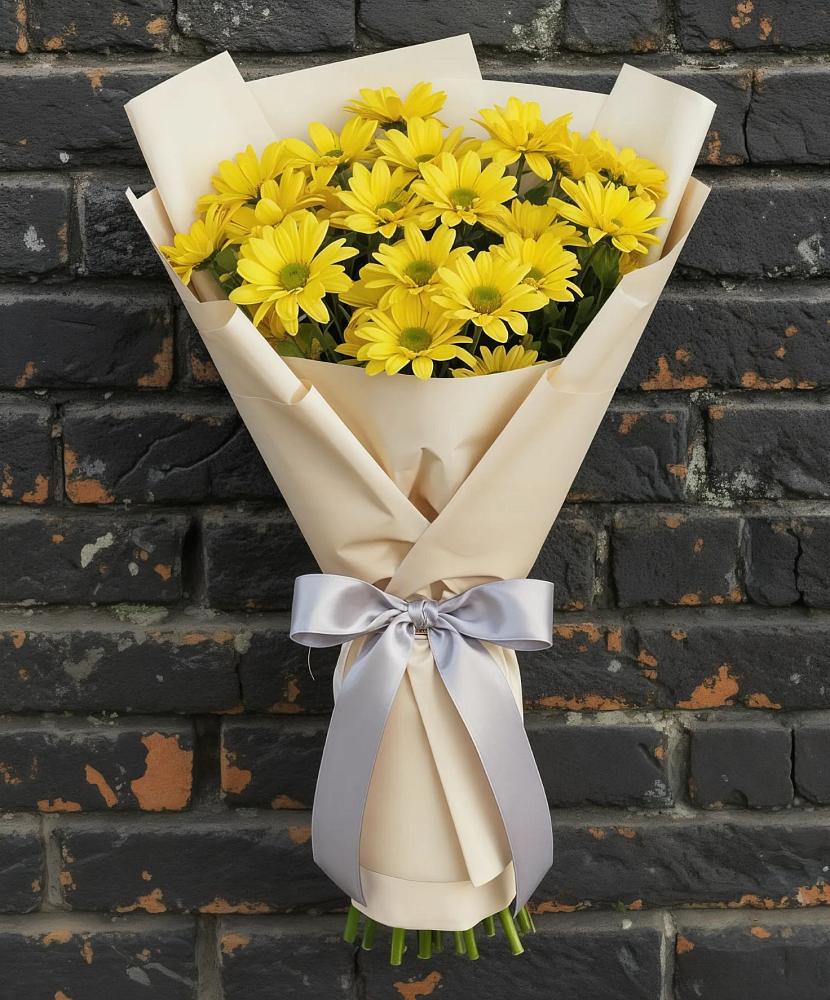 Букет цветов из: Хризантемы в Пашию