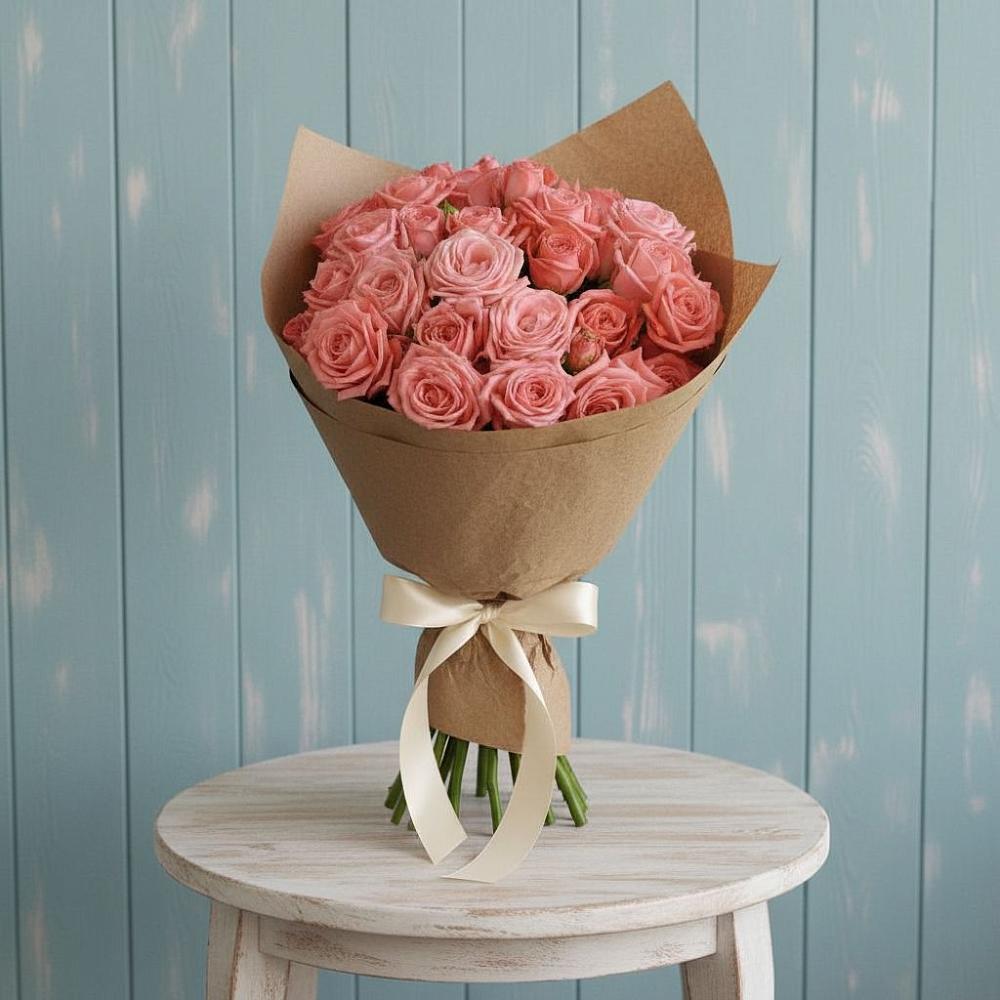 Букет цветов из: Розы в Пашию